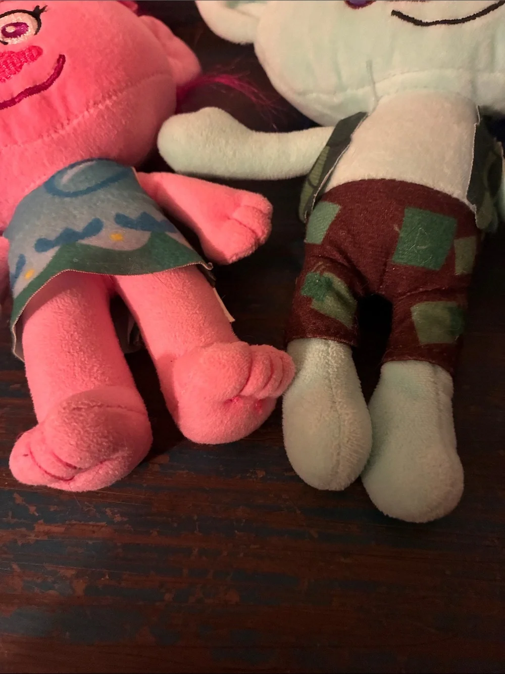 Trolls Poppy and Branch Plush DreamWorks Dolls Toys Pair Broppy